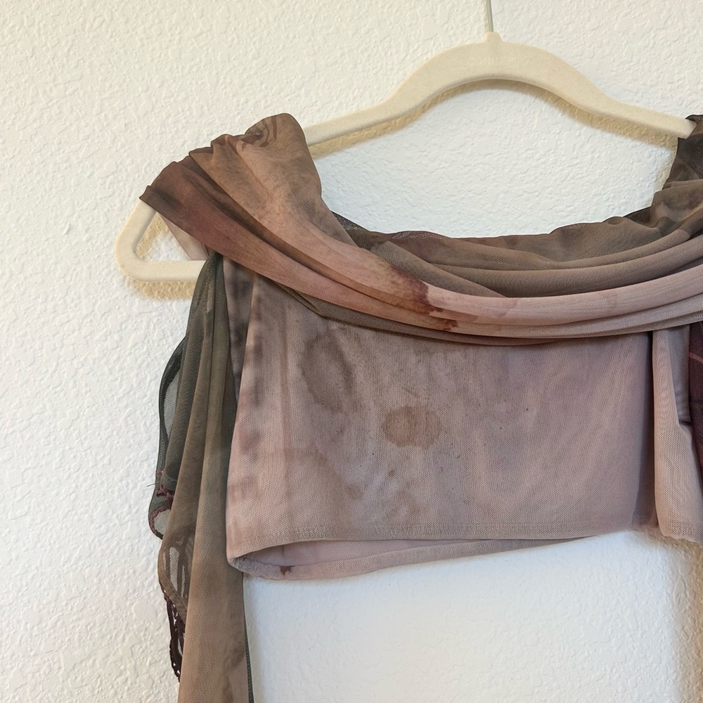 Jaded London Valerie Maxi Skirt & Lace Up Top Set - Picture 9 of 11